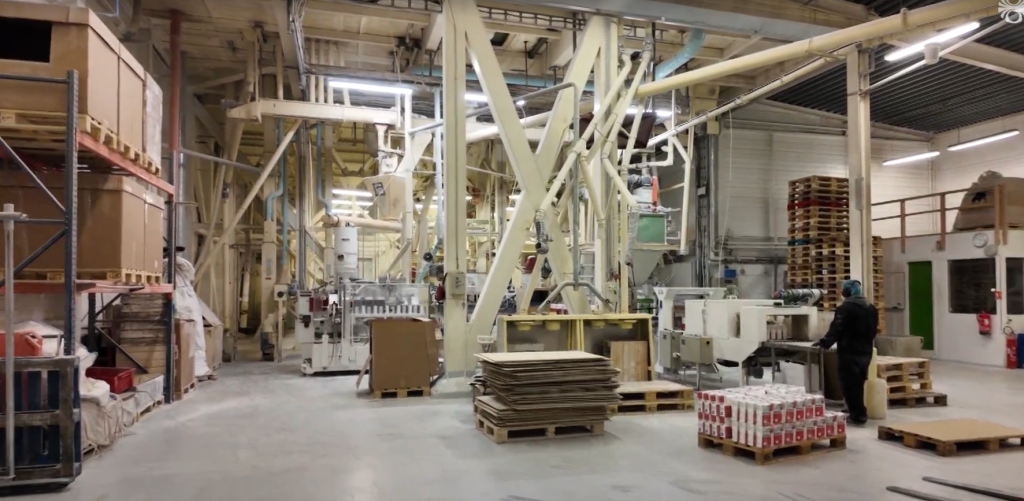 Le seul moulin à farine de l'Islande à être mis au rebut