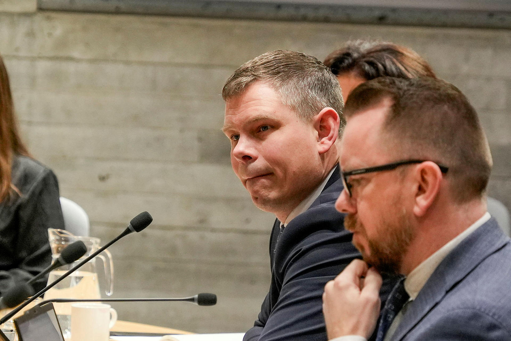 Vilhjálmur Árnason, député du parti d'indépendance.
