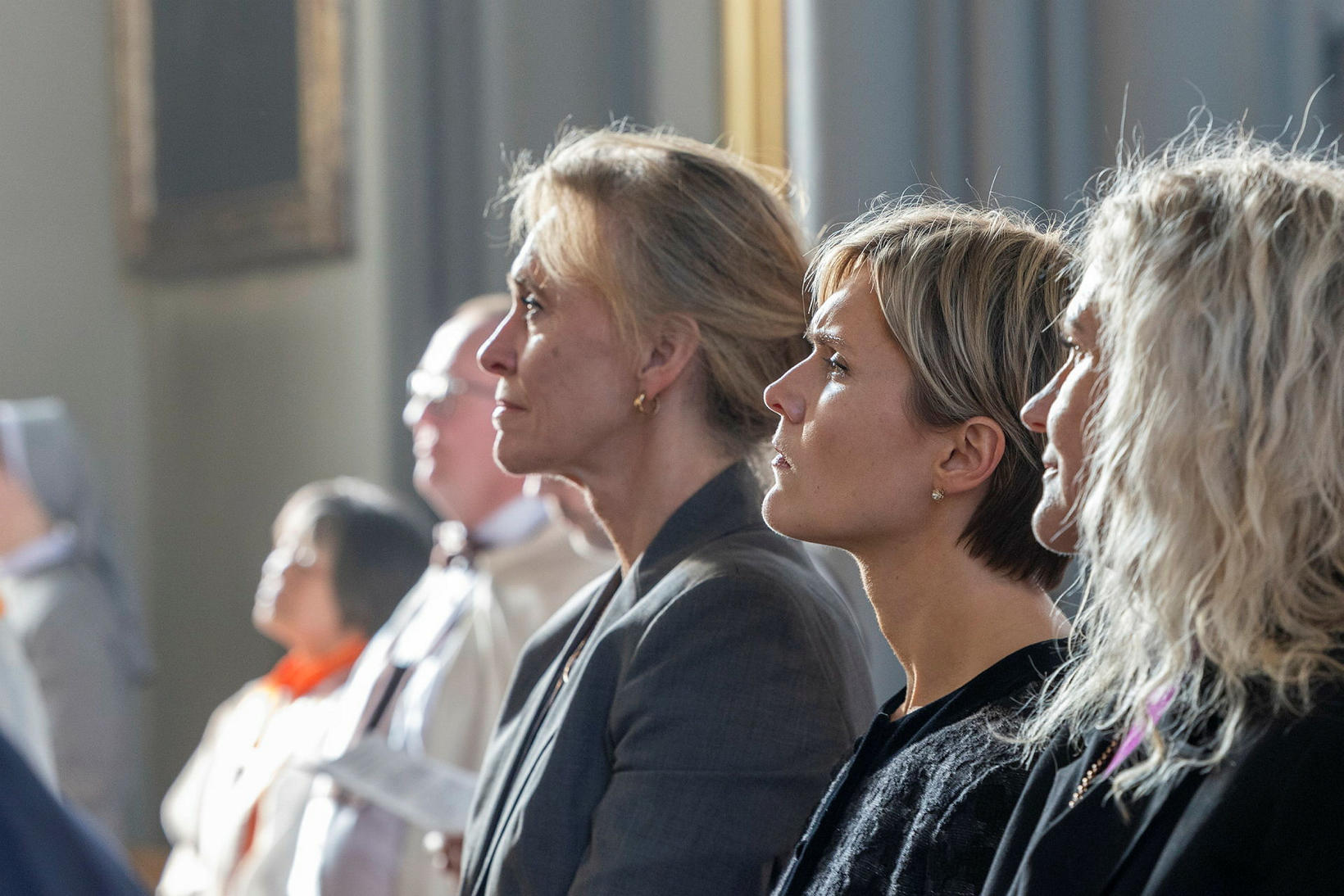 Kristrún Frostadóttir, Premier ministre, Thorgerður Katrín Gunnarsdóttir, ministre de l'Office…