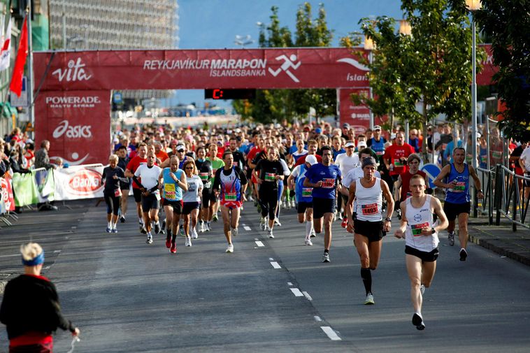 Enregistrer la participation au marathon de Reykjavík