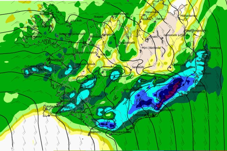 Fortes précipitations: jusqu'à un demi-mètre attendu en trois jours