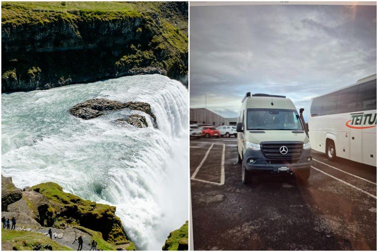 Attaquant toujours en liberté après l'assaut près de Gullfoss