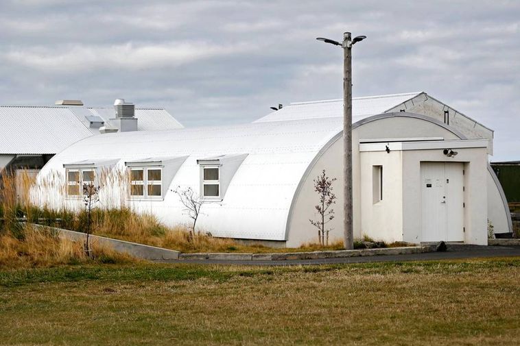 Le bâtiment controversé, Bragginn, maintenant fermé au public