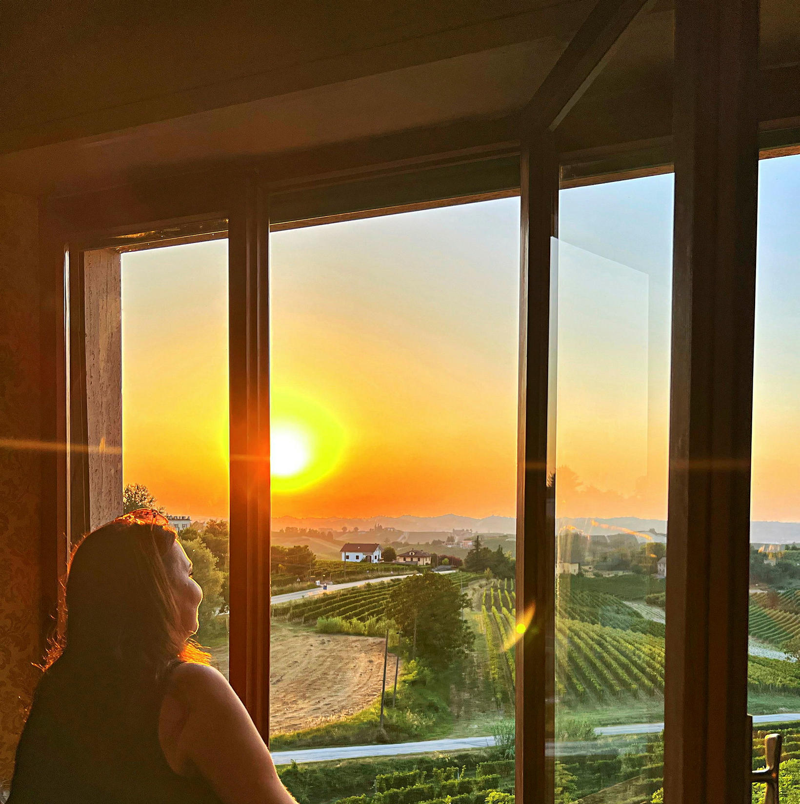 La vue de la maison est spectaculaire.