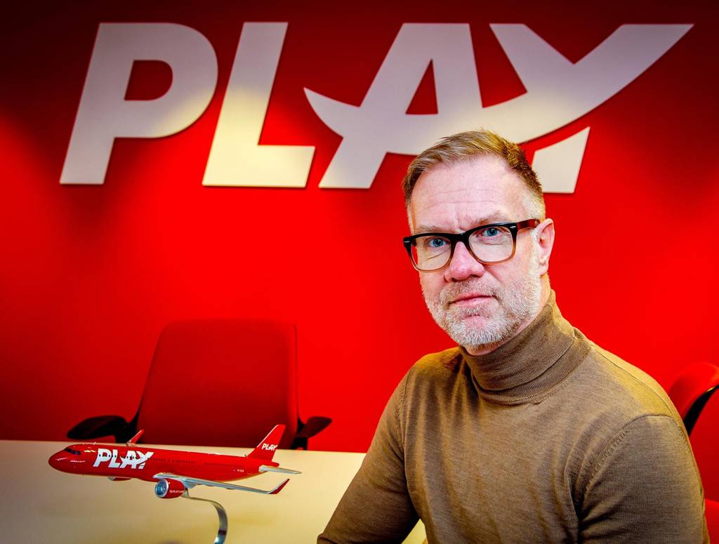 Einar Örn Ólafsson, PDG de Play Airlines.