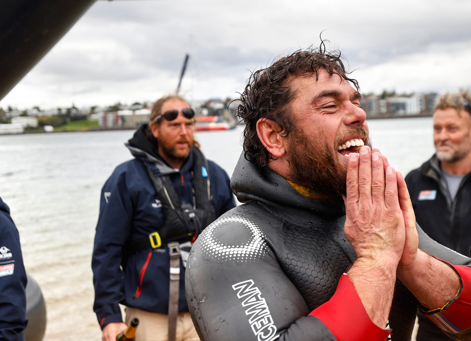 La gratitude était la plus élevée dans l'esprit d'Edgley.