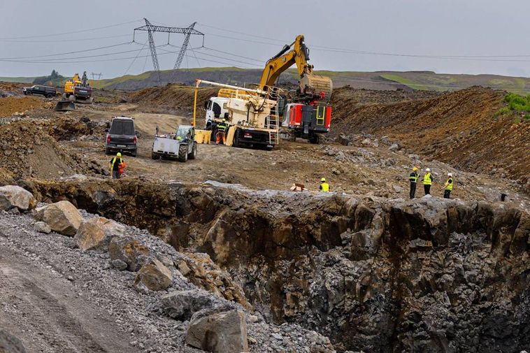 Pas d'arrêt à la construction sur le site de la centrale électrique de Hvamms