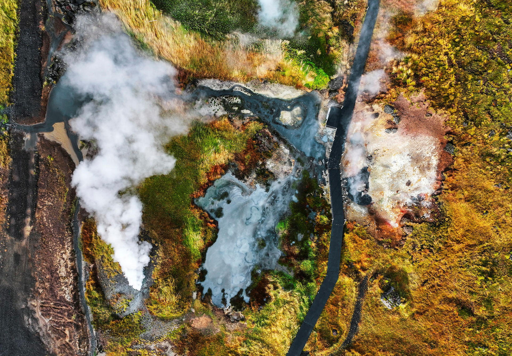 Un photographe de Morgunblaðið et Mbl.is a capturé des images aériennes sur…