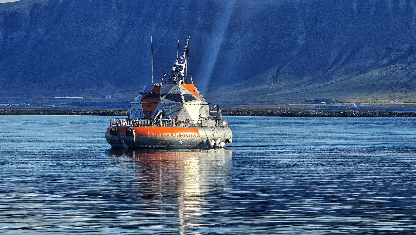 Station polaire Tara.