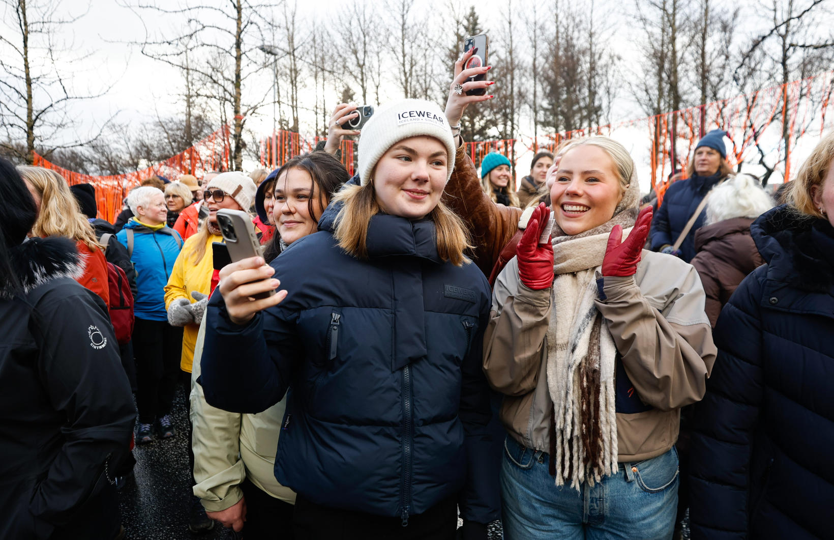 La joie était dans l'air.