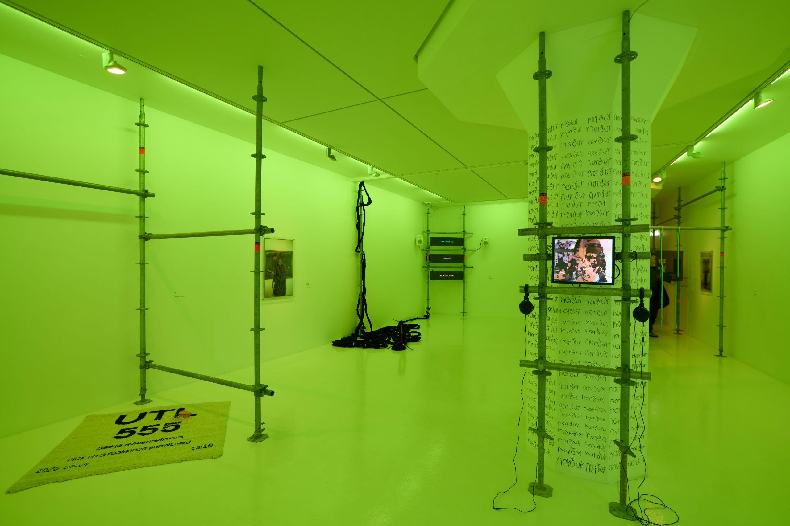 Hugo Llanes apporte des échafaudages, du punk et du Lýsi brillant à Hafnarhús