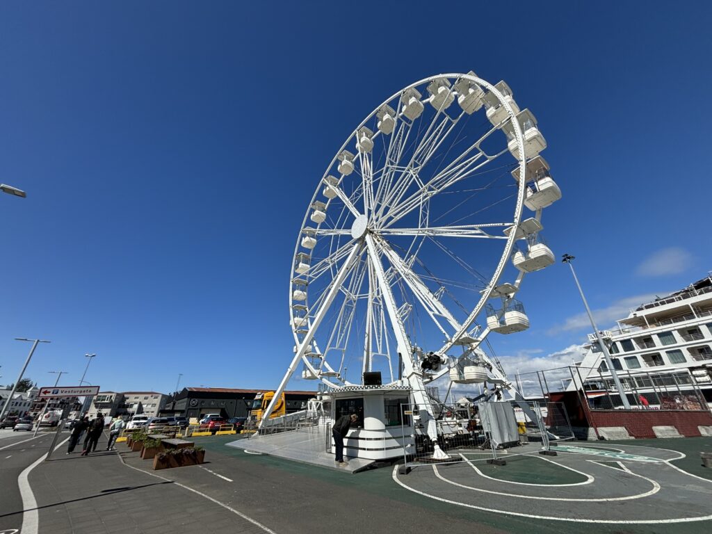 La grande roue revient à Miðbakki – La vigne de Reykjavík
