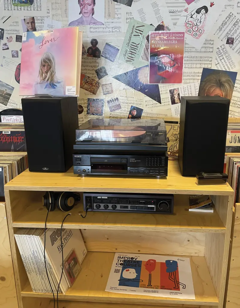 Le troisième espace : notre bibliothèque contient des vinyles – The Reykjavík Grapevine